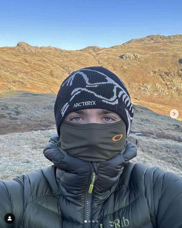 mask selfie