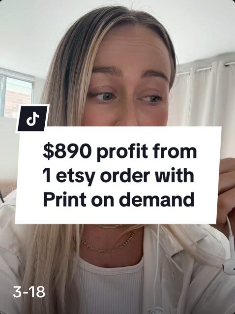 Profit from print on demand