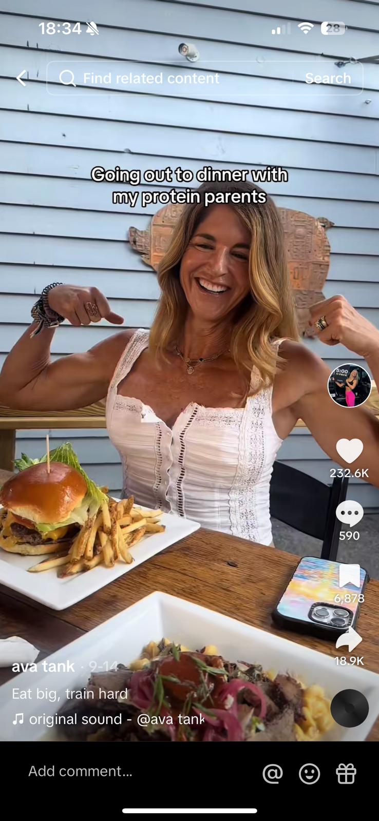 protein burger