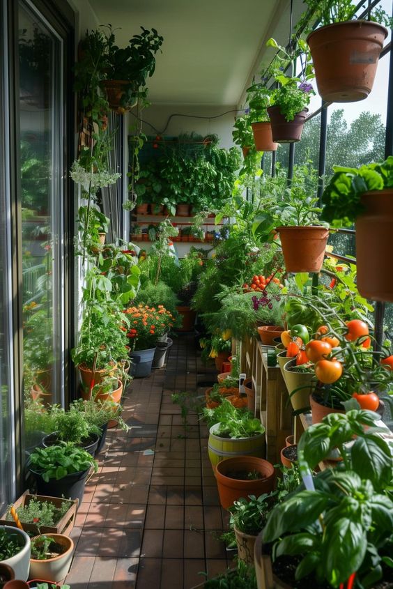 reducingcarbonfootprint-balcony gardening