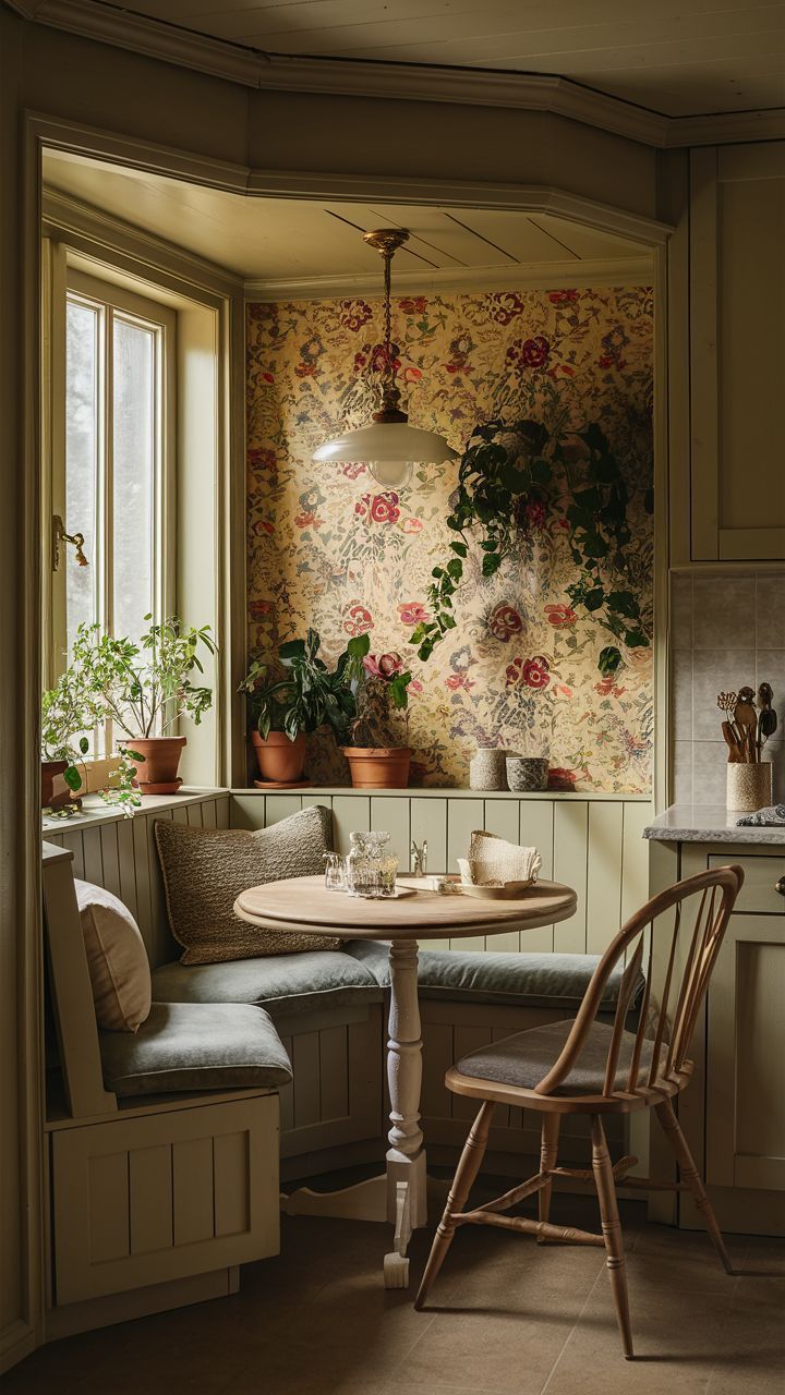 Rustic kitchen table