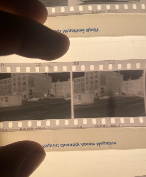 tactile experience – analog camera