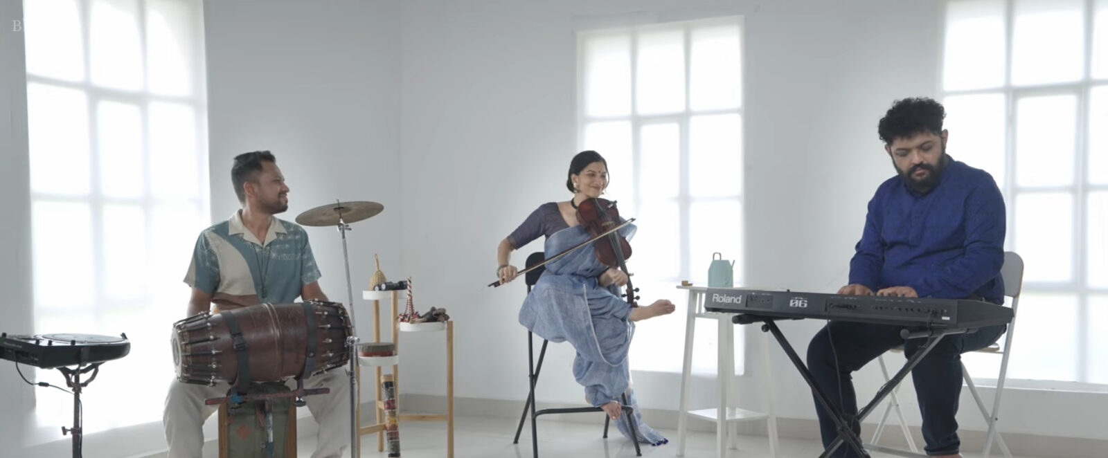 the Blue Trio – indie music band