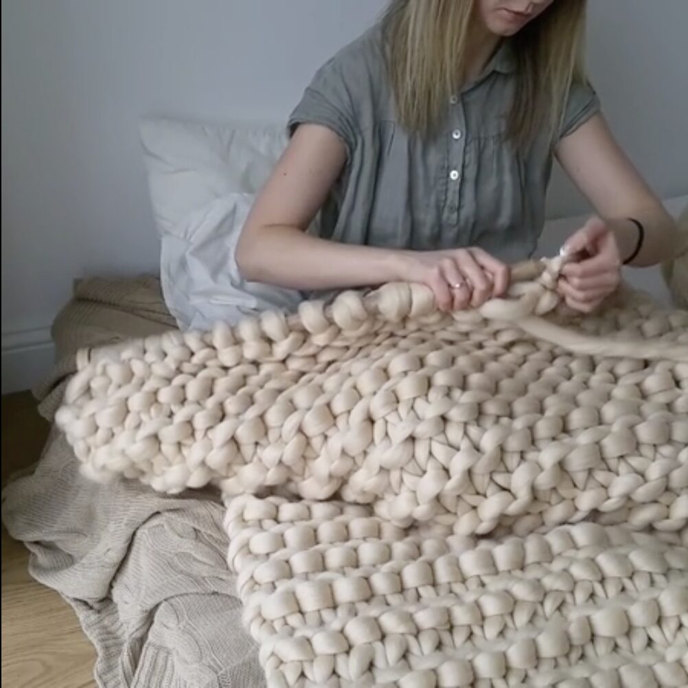 traditional knitting tecnique
