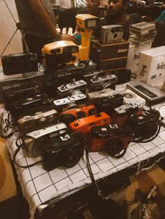 well equiped – analog camera