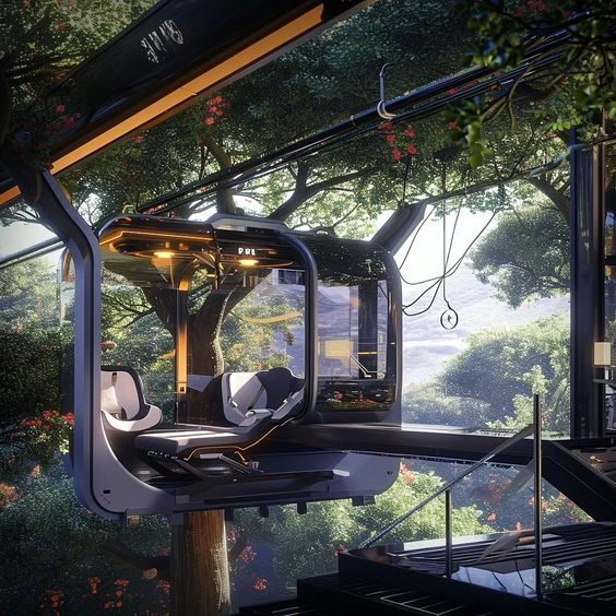 workspace in nature